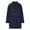 Navy Blue, variant on Long Coat Fall Winter Women Woolen Jacket Thick Loose Turn-down Collar Ol Commuting Jacket Single-breasted Mid Length Korean Style Overcoat Outerwear