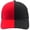 red+black, variant on Vintage Two Tone Trucker Hat Snapback Hat Retro Adjustable Baseball Cap Plain Minimalist Unisex for Men Women