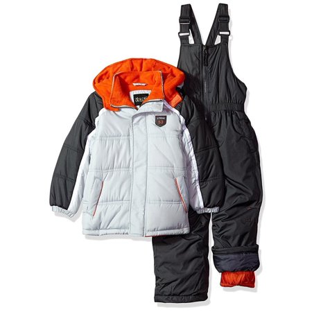 iXtreme Boys 12-24 Months Colorblock Snowsuit(Grey 12 Months)