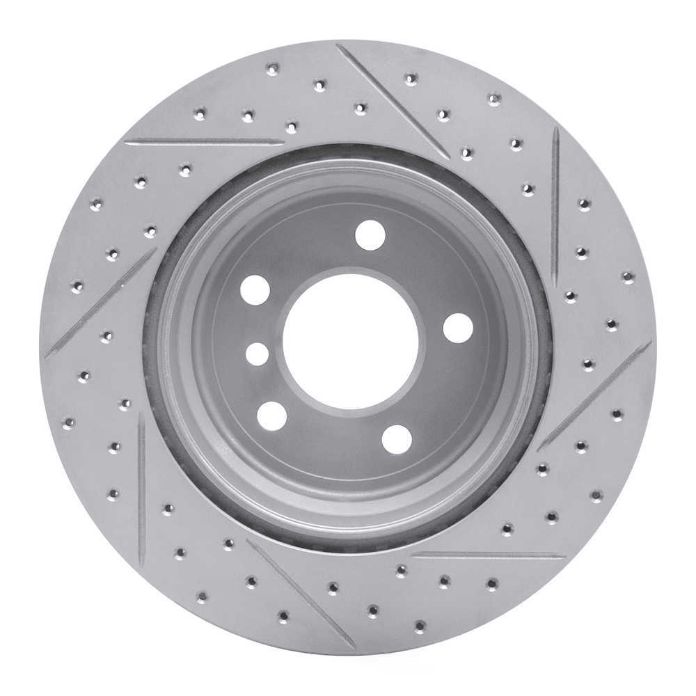 Dynamic Friction Company 830-31143L DFC Geoperformance Rotor - Drilled and Slotted