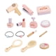 thumbnail image 1 of Juego de peluquería para niños, juego de simulación de maquillaje, juegos de rol, lápiz labial de aprendizaje temprano, de maquillaje de madera para, 1 of 9
