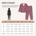 thumbnail image 4 of Sikiie America Flags1 Women's Long-Sleeve Shirt and Full-Length Bottom Pajama Set (s-xxl)-XX-Large, 4 of 7