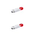 thumbnail image 3 of sweethay Tipo C Llavero Cable Transferencia de carga Llavero USB C Cable de datos Reemplazo para rojo 9cm 2piezas, 3 of 5
