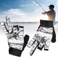 thumbnail image 4 of Guantes de pesca, guantes de pesca sin dedos antideslizantes cómodos transpirables de neopreno guantes multifuncionales, 4 of 8