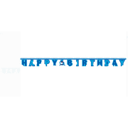 2 Count - Shark Splash Happy Birthday Jointed Party Banner -