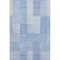 thumbnail image 2 of Addison Rugs Mayfield Washable Transitional Striped Blue Rectangle Rug, 9' x 12', 2 of 6