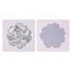 thumbnail image 4 of 4 manteles individuales elegantes de PVC con flores - estera de aislamiento de posavasos resistentes al calor, 4 of 8