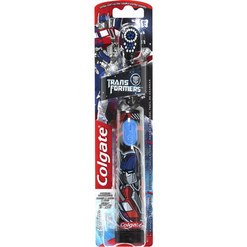 Colgate Transformers Battery Powered Extra Soft Toothbrush, 1ct