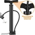thumbnail image 2 of SHAR High Pressure Portable Foot Pump for Road Bike and MTB Tires, 2 of 5