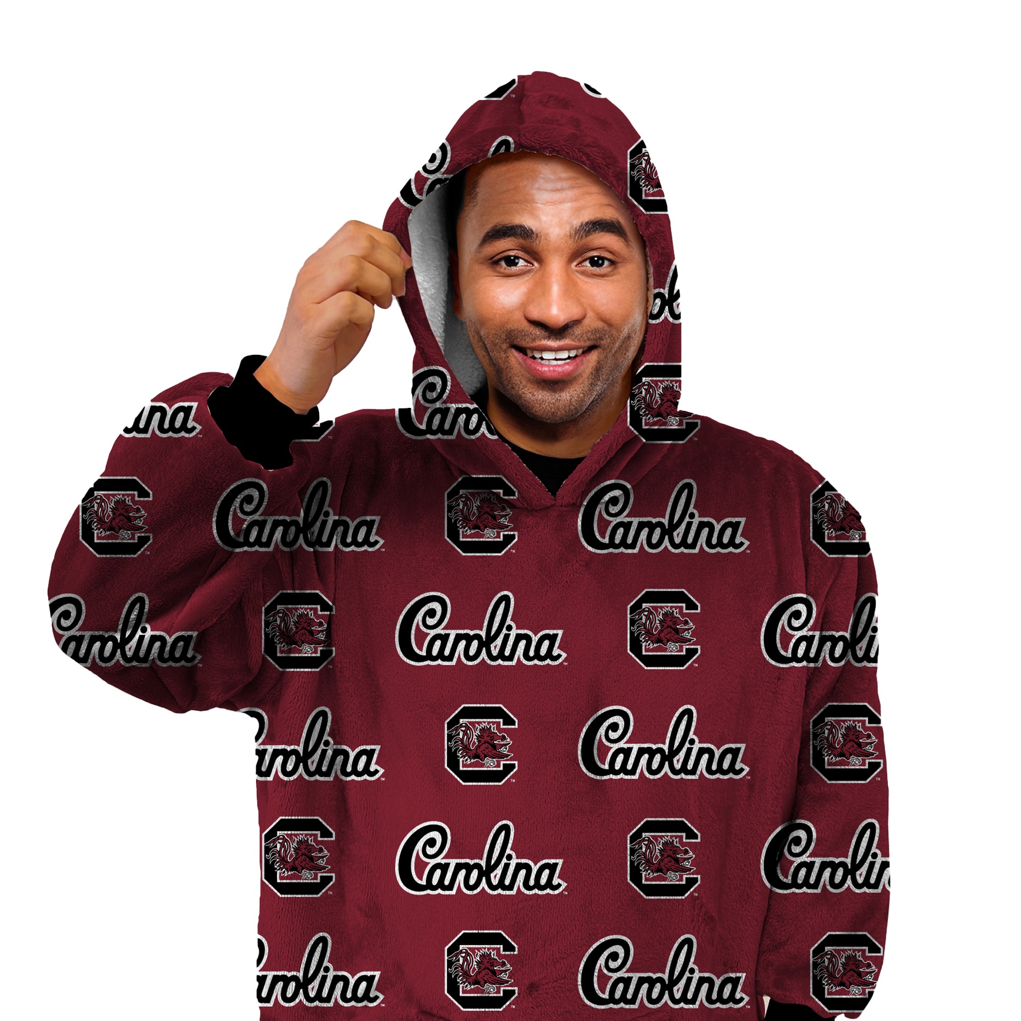 NCAA Unisex South Carolina Gamecocks FAN CAPE Game Day Fan Apparel