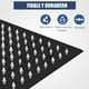 thumbnail image 3 of Regaderas para Baño,Combo de Lluvia de Alta Presión de 10'' y 9'' Shower Head,180° Ajustable,Regadera Ahorradora con 3 Modos de Rociado,con Brazo de Extensión de 11'' y Ganchos,para Baño,Hotel(Negro), 3 of 9