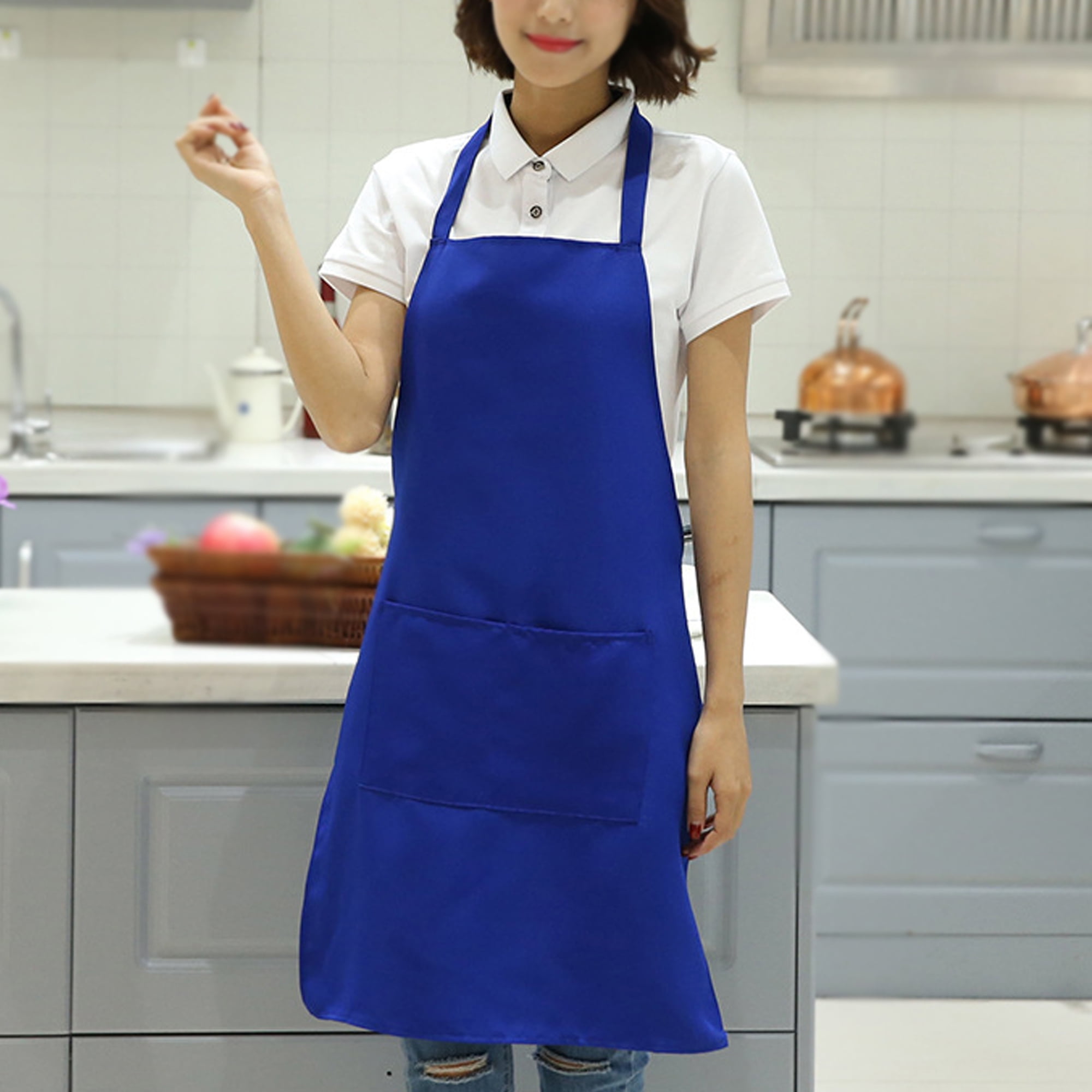 22'' x 30'' Cooking Apron,Professional Grade Kitchen Apron 2 Front ...