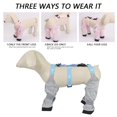 thumbnail image 6 of Dog Suspender Boots, Adjustable Straps, Waterproof Cloth, For Winter Outdoor Walking, 6 of 7
