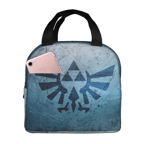 The Legend Of Zel-da Lunch Bag Tote Bag Insulated Lunch Box Picnic Beach Fishing Work