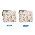 thumbnail image 7 of FORMRS 13-13.3 inch Laptop Sleeve Case Soft Carrying Quilted Computer Bag Cover, Red Watercolor Seashells, 7 of 7