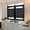 Black, variant on Automatic Retractable Heat Insulation Curtain for Car Or Room Sunshade Blinds Black 125 cm×45 cm