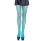 thumbnail image 1 of Mallas Fishnet Leg Avenue de nailon azul neón, talla única, para mujer, 1 of 2