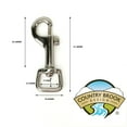 thumbnail image 2 of 100 - Country Brook Design® 1/2 inch Swivel Snap Hooks, 2 of 5