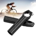 thumbnail image 2 of Puños De Manillar De Bicicleta, Extremos De Manillar Diseño Hueco Duro Proceso De Corte Tratamiento Térmico T6 Para Manillar De Moda Bicicletas De Montaña De Carretera YLSHRF negro, 2 of 8