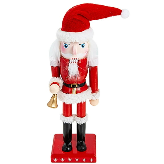 MERRYHAPY Christmas Nutcracker Ornament Red Holiday Home Decor Figurine 1 Pack Festive Decoration