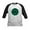 Black/White, variant on CafePress - Play Doh Logo Green Baseball Jersey - Kids Cotton Baseball Jersey, 3/4 Sleeve Shirt