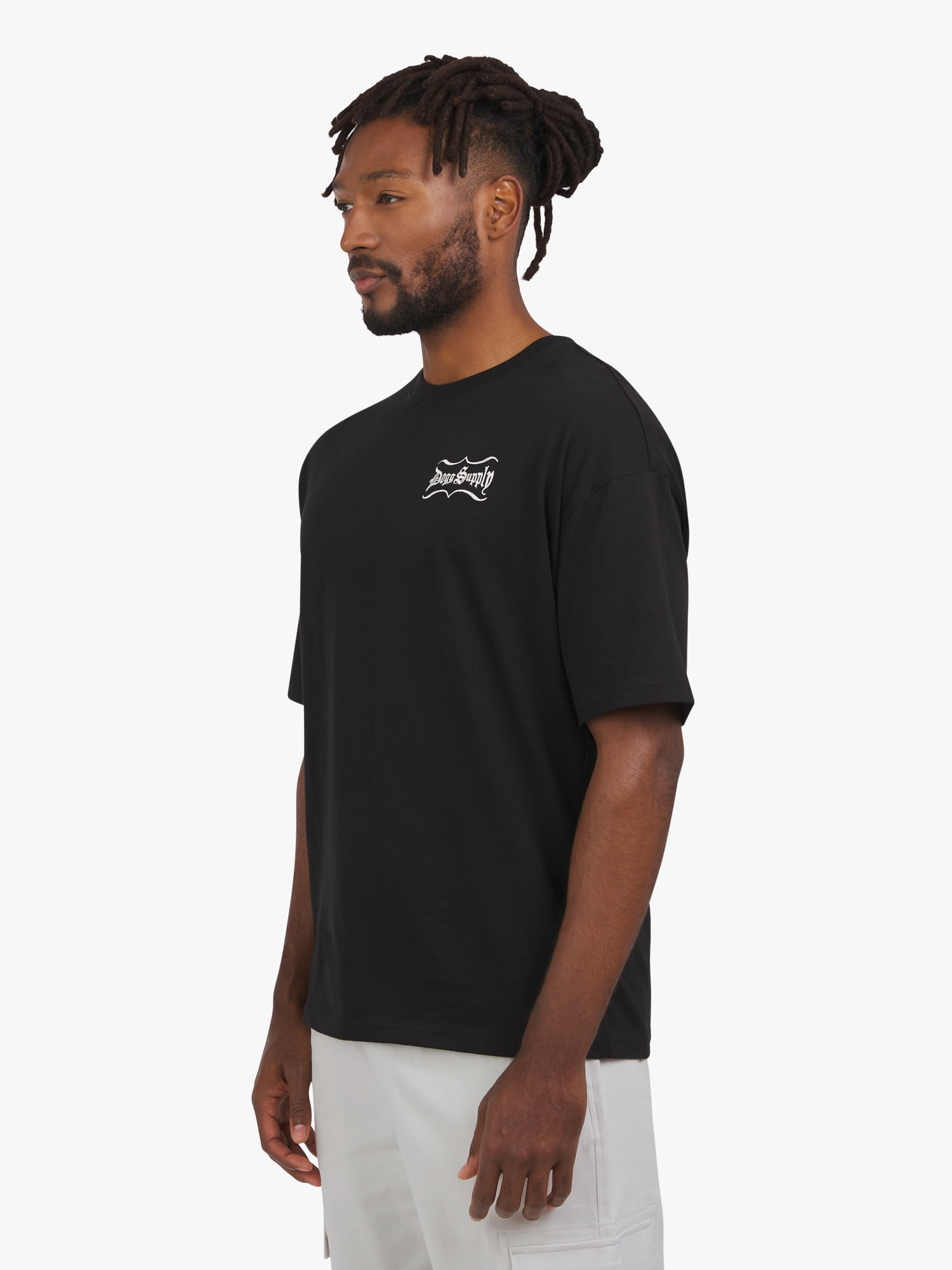 Dogg Supply by Snoop Dogg All Gender Bandana Print Graphic Tee Shirt, Men's Sizes XS-5XL
