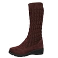 thumbnail image 2 of Yeahitch Boots for Women Knee High Breathable Women's Boots Knitted Stretch Sock Boots Tall Boots, 2 of 8