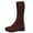 Z-293 Brown, variant on Z-293 Brown Ladies Breathable High Heel Sock Boots Mesh Stretch Comfortable Ankle Womens Casual Fashionable