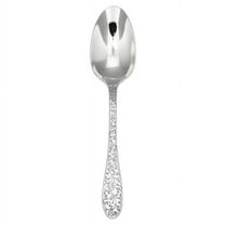 Oneida T638SDEF Ivy Flourish Stainless Steel Extra Heavy Weight Oval Bowl Spoon  Silver