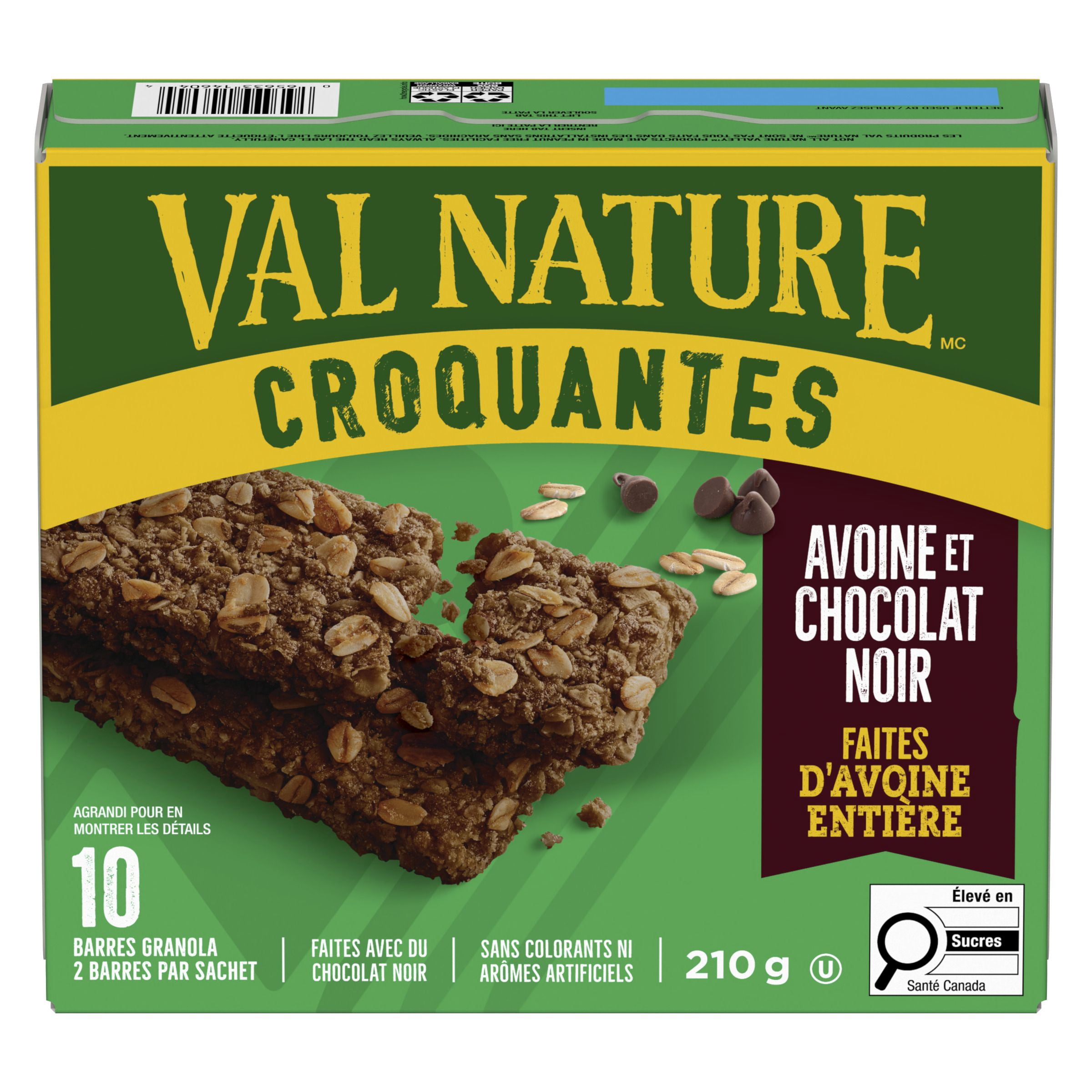 NATURE VALLEY CRUNCHY GRANOLA BARS OATS N DARK CHOCOLATE