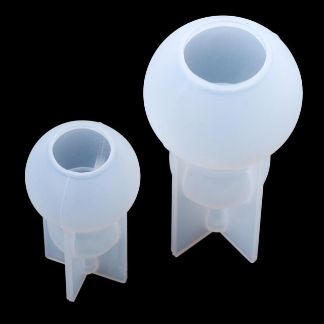 2pcs Cabash Shapes Fabricación s De Silicona Para Fabricación De Polimérica, Resina , Pendientes Colgantes Joyería L Soledad molde de molde de silicona