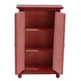 thumbnail image 4 of Mini Armoire de Maison de Poupée, Armoire Miniature à Double Portes pour Maisons de Poupée 1:12, 4 of 7