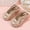 Gold, variant on Toddler Girls Fashion Mary Jane Princess Shoes Bow Soft Non-Slip Sole Casual Spring Autumn Flats for Kids Children Silver 12 (30)