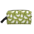 thumbnail image 2 of Uemuo Lovely Chickens Pattern Portable Toiletry Bags with Handle, Waterproof travel Make up Bags for Women, Large Capacity Travel Cosmetic Bags, 2 of 9