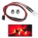 thumbnail image 5 of 2PCS Luces LED De 5mm Para Coche RC, Accesorio De Alta Simulación Con Mejor Rendimiento De Iluminación, Fácil De Instalar Para Modelo De Vehículo De Drift 1/10, 5 of 7