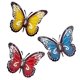 thumbnail image 1 of 3 Piece Large Outdoor Metal Butterfly Outdoor Garden Decorations, 1 of 5