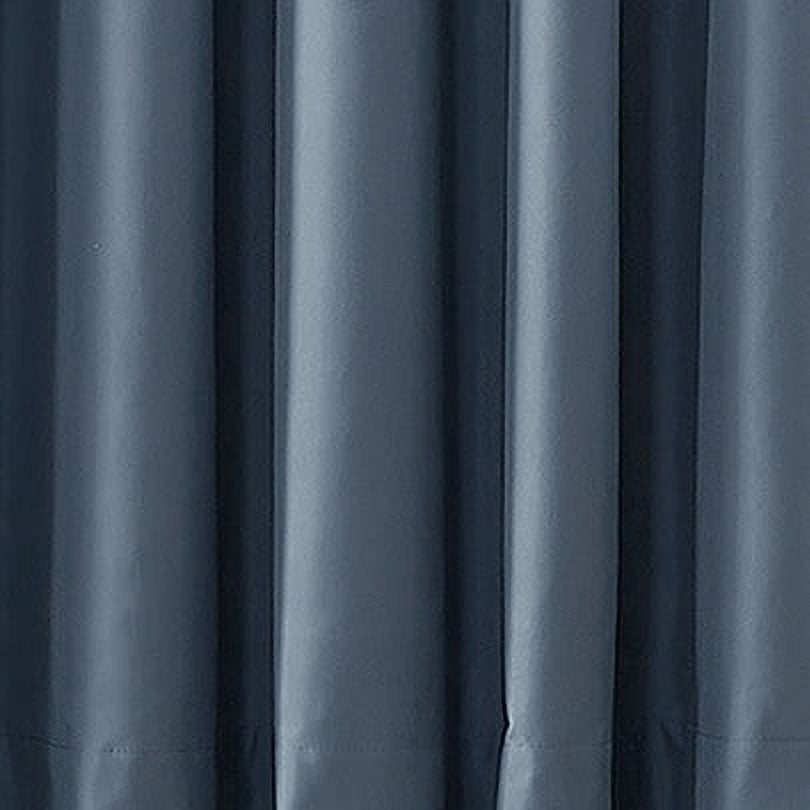 Mainstays Thermal Lined Room Darkening Sliding Glass Door Grommet Curtain Panel, 100" x 84", Blue
