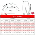 thumbnail image 3 of DDSOL Girls Pajamas Valentines Heart Graphic Cotton Sleepwear 2-Piece Size 6, 3 of 8