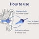 thumbnail image 3 of Inflatable Ear Plug That Blocks All Noise Comfort Hearing Protection Ear Plugs Self-Adaptive Soft Silicone Earplugs for Sleep, 3 of 5