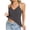 Gray, variant on Summer Tank Tops for Women, Casual Spaghetti Strap Soft Breathable Sleeveless Camisoles Red Size XL