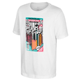 thumbnail image 2 of Youth Stadium Essentials White San Antonio Spurs Comic Book Cover T-Shirt, 2 of 4