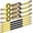Yellow, variant on 4-Pack 10,000lbs Break Strength Ratchet Straps Heavy Duty, 2 Inch x 10 Tie Down Straps with J-Hooks & Clips & 2" x 38"Axle Straps for , UTV, , Cargo & - Green