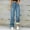 Blue, variant on FUFULIN Womens Jeans High Waisted Wide Leg Jeans Loose Fit Thermal Fleece Lined Denim Jeans for Women Womens Blue Jeans Women's Clothing