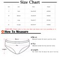 thumbnail image 3 of ylioge Mens Underwear Thongs Trendy Low Rise Solid Color Stretchy G-String Breathable Support Briefs, 3 of 4
