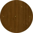 thumbnail image 1 of Ahgly Company Indoor Round Abstract Turquoise Blue Contemporary Area Rugs, 7' Round, 1 of 4