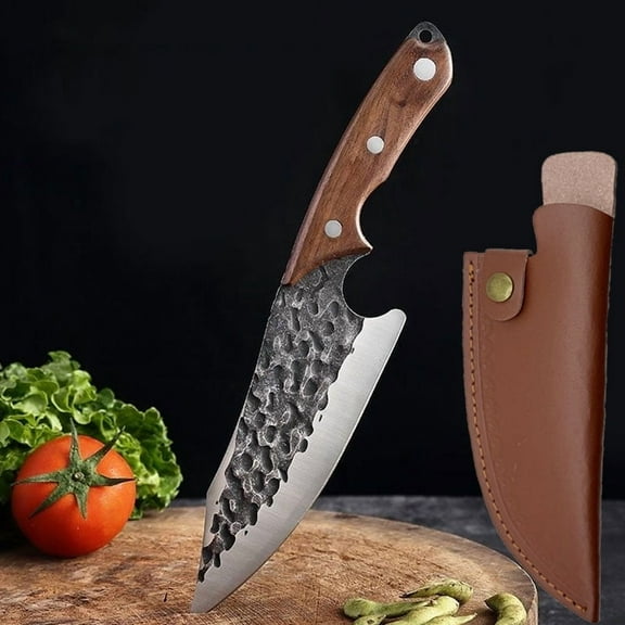 6.7in Forging steak knife Boning knife Outdoor barbecue steak dividing knife