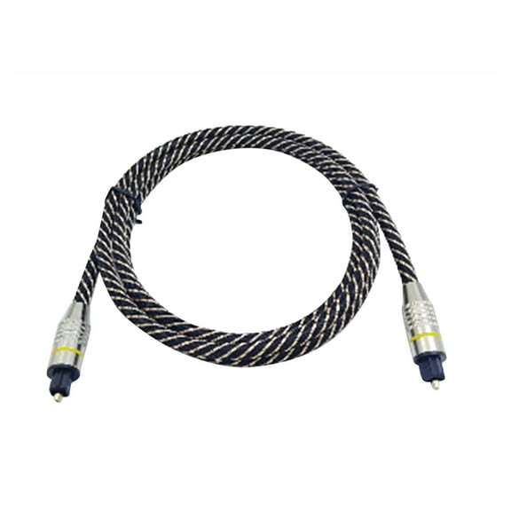 Digital Fiber Optical Toslink Audio Cable Cord for Speaker Amplifier CD DVD,1M