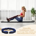 thumbnail image 5 of Fitness Resistance Bands, 8-Section Number Stretch Resistance Band, Elastic Stretch Strap with Handles Sapphire Blue - Fitting for (Full Body Training/Yoga), 5 of 7
