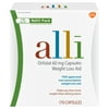 Alli Weight Loss Supplement Pills, Alli Orlistat 60Mg Capsules, 170 Count Refill Pack
