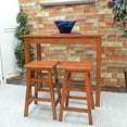 thumbnail image 3 of Carolina Classics Noah Pub Bar Table in Espresso, 3 of 3